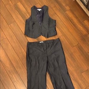 Woman’s 2 piece jean suit
